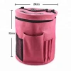 For Accessories and Slits on Top to Protect Yarn and Prevent Tangling Knitting and Crochet Yarn Drum Tote Bag