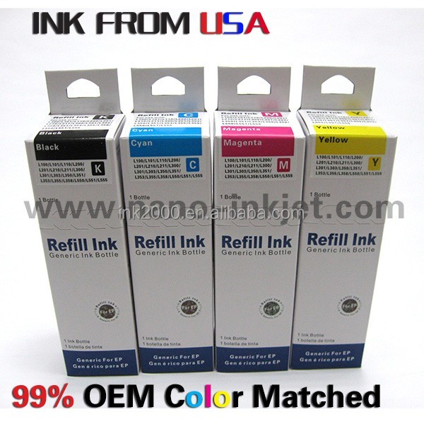 for Epson Ecotank workforce ET-4550 Refill bottle ink
