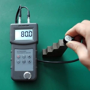 For steels plastic other hard materials portable ultrasonic thickness measuring meter gauge instruments