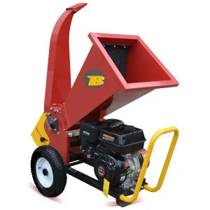 Forestry farm garden machinery 15hp gasoline engine wood chipper with CE approval