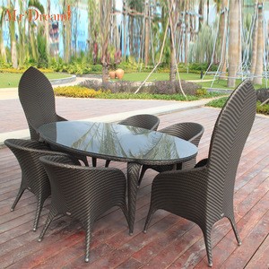 Foshan supplier new style Sheraton hotel contemporary bamboo OEM luxury dining table set