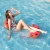 Import Free Sample Bowknot Fruit Hammock Floating Bed Summer Water Rainbow Lounge Chair Swimming Pool Toys Inflatable Float from China