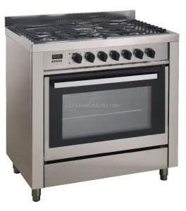 Freestanding gas range w/ 5 burners oven
