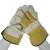 Full palm striped back seepage control oil anti-scald cow head leather half leather work safety gloves