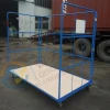 Furniture Corlettes Steel wire roll cage Supermarket roll container Collapsible rolling storage cage