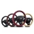 Import FX-P-006 Hot sale 15 inch best brown leather wrap car steering wheel cover from China