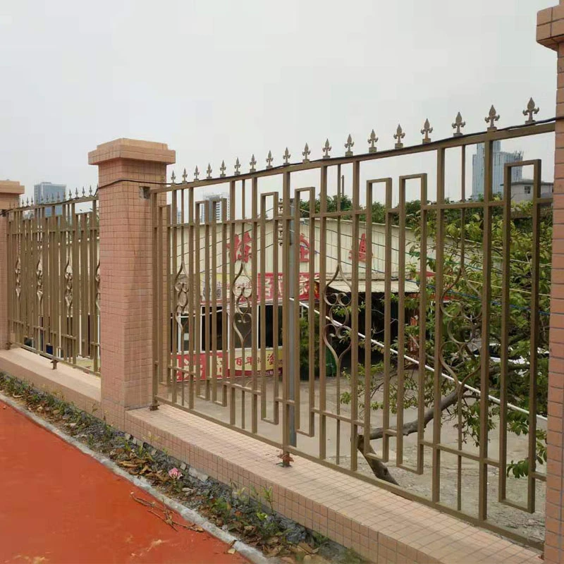 Garden Latest Design Wrought Iron Fence Decorative Pieces