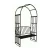 Import Garden Wrought Iron Wedding Arch from China