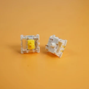 GATERON G Pro 3.0 Yellow Switch Silver Switch Mechanical Keyboard Accessories Spotlight Upper Cover Prelubrication
