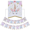 GBJ-169 Unicorn theme Event&amp;Party Occasion and Unicorn party supplies Unicorn Party Supplies set