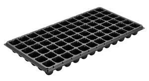 germination greenhouse cheap black plastic 72 cells tray