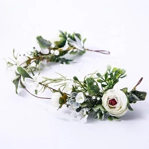 GIGA bridal floral artificial wreath supplies wholesale decorative flowers wreaths