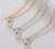 Import GIGAJEWE 1.0ct 18K Rose gold/White gold Bezel Set Necklace Moissanite jewelry fashion necklaces wholesale women jewelry pendant from China