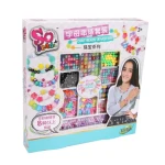 Girls Bead DIY Design Jewelry Handmade Creative alphabet Jewelry Bracelet Making Toy Colored letter Beading jewelry
