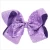 Import Girls Hair Accessories 8 inch Sequined Classic Mesh Ribbon Shining Lacy Hair Bows from China