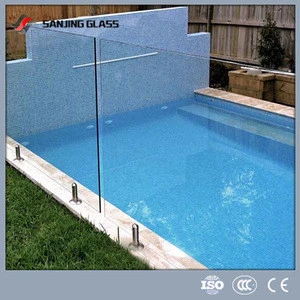 Glass clamps for stainless steel pool fence
