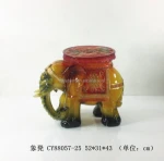 Glass fiber reinforced plastic resin creative abstract art sculpture household soft outfit
