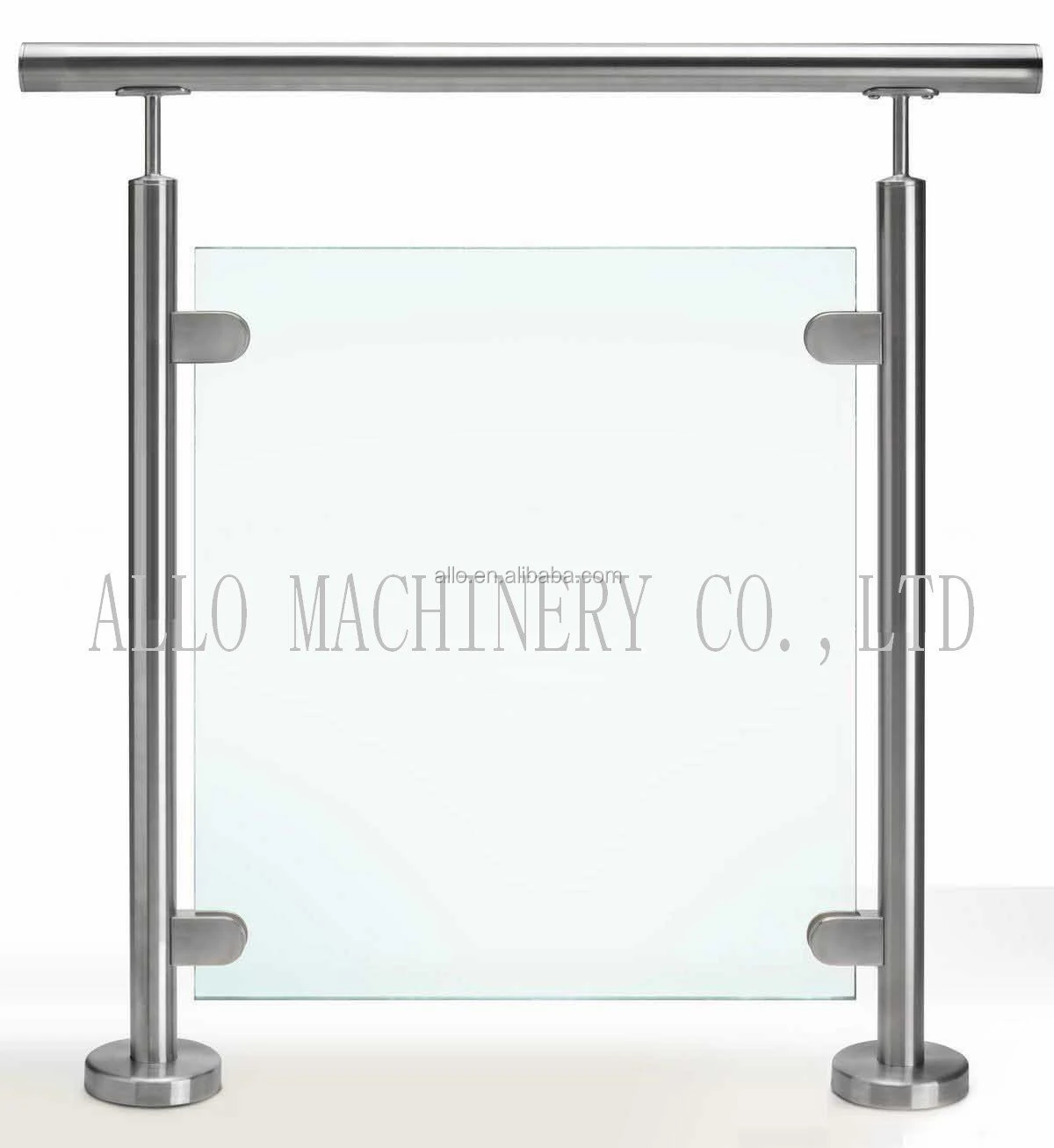 glass stair fitting stone prices of stainless steel balcony railing