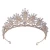 Import Glorious High End Wedding Hair Accessories Bride Gold Crown Tiaras Crystal Crown from China