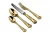 Import Gold plated cutlery gold plated flatware from China