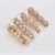 Import Gold plated hairgrips hair clip with crystals and pearls for girls from China