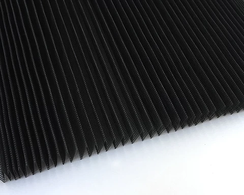 Good Quality 15Mm Plisse Height Waterproof Polyester Plisse Screen Mesh