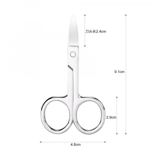 Good Quality  3.5MM Thickness Stainless Steel Wholesale Manicure  Nail Cuticle Scissors