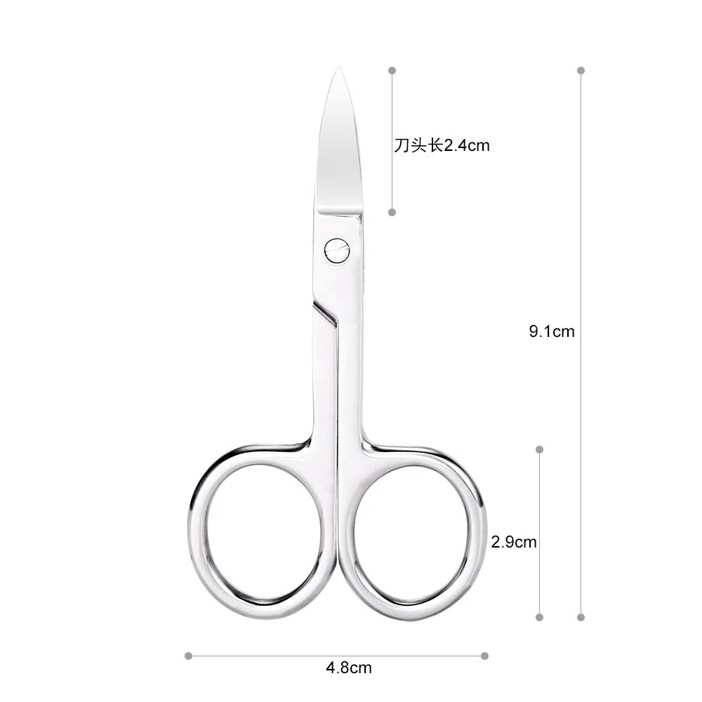 Good Quality  3.5MM Thickness Stainless Steel Wholesale Manicure  Nail Cuticle Scissors