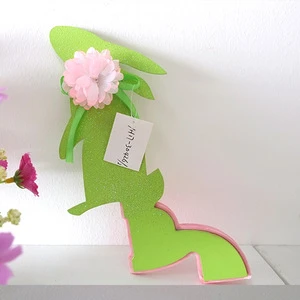 green easter rabbit pink honeycomb paper products