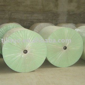 Green Polyester mat for waterproofing membrane