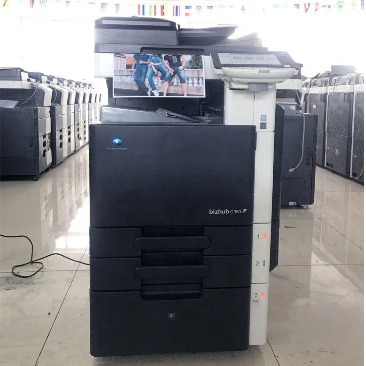 Guangzhou Factory Used A3 Colored Photocopieuse Office Printer for Konica Minolta Bizhub C360 C280 C220 Copier