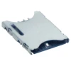 H1.2 6Pin Push Pull Type Holder Nano Sim Card Connector For Mobile Phone Watch