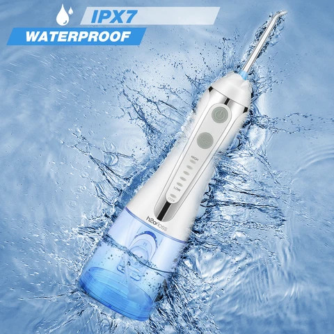 H2ofloss Electric Waterproof Rechargeable Oral Irrigator Dental Cordless Oral Irrigator Water Flosser