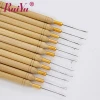 hair extension tools knitting/crochet needle set /micro ring beads pulling needle