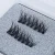Import Half Pieces Cruelty Free Private Label 100% Real Silk Fiber 3D Faux Mink False Eye Lashes from China