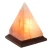 Import Hand-carved Himalayan Salt Crystal Rose Shape Salt Rock Lamp with Wooden Base for Health Care from Pakistan