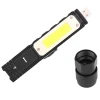 Hand Held  USB plug Rechargeable Flexible Bright LED Torch Pocket Work Light for Camping