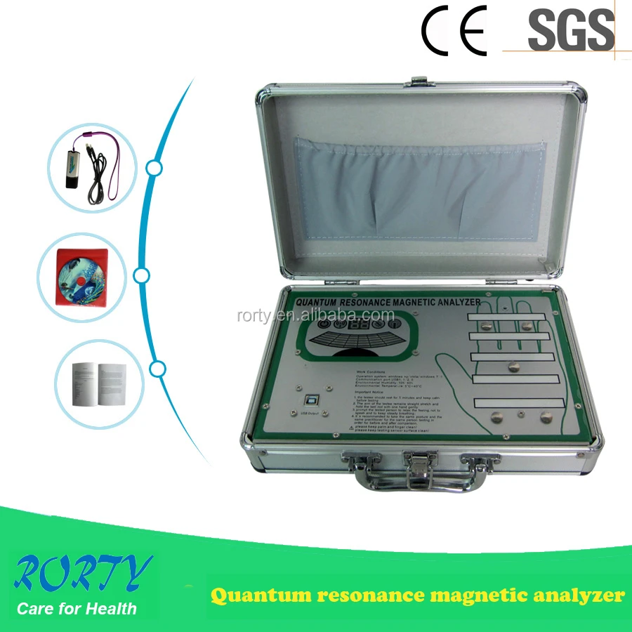 Hand touch auto analyzer quantum body scanner with 41 reports