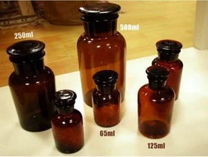 Haonai glassware bottle,medicine glass bottle