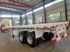 Heavy Duty 40 Feet Flat bed 3 4 Axles 20 Ft 40 Ft 50 Ft 60 Ft Container Semi Truck Flatbed Trailer