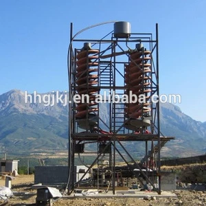 Henghong Spiral Chute 1200 For Mineral Sand Iron Zircon Chrome Ore Separating