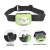 Import Hesoray Outdoor Portable Waterproof Mini ABS Plastic Headlamp With Adjustable Strap For Hiking Fishing from China