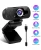 Import High Definition Rotatable Hd Webcams Computer Webcam With Microphone 1080P For Pc Laptop from China
