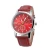 Import High end popular men wrist watches geneva leather watch with promotion from China