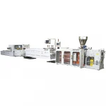 High performance plastic pipe production line /  making machine / extrusion equipment