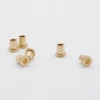 high precision cnc brass gold machined gas filling valve airsoft parts supplier