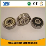 High quality 1/4 x 3/4 x 9/32 inch R4Azz deep groove ball bearing