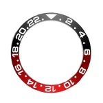 High Quality  38mm Insert Fit 40mm watch automatic Watch parts Ceramic Bezel