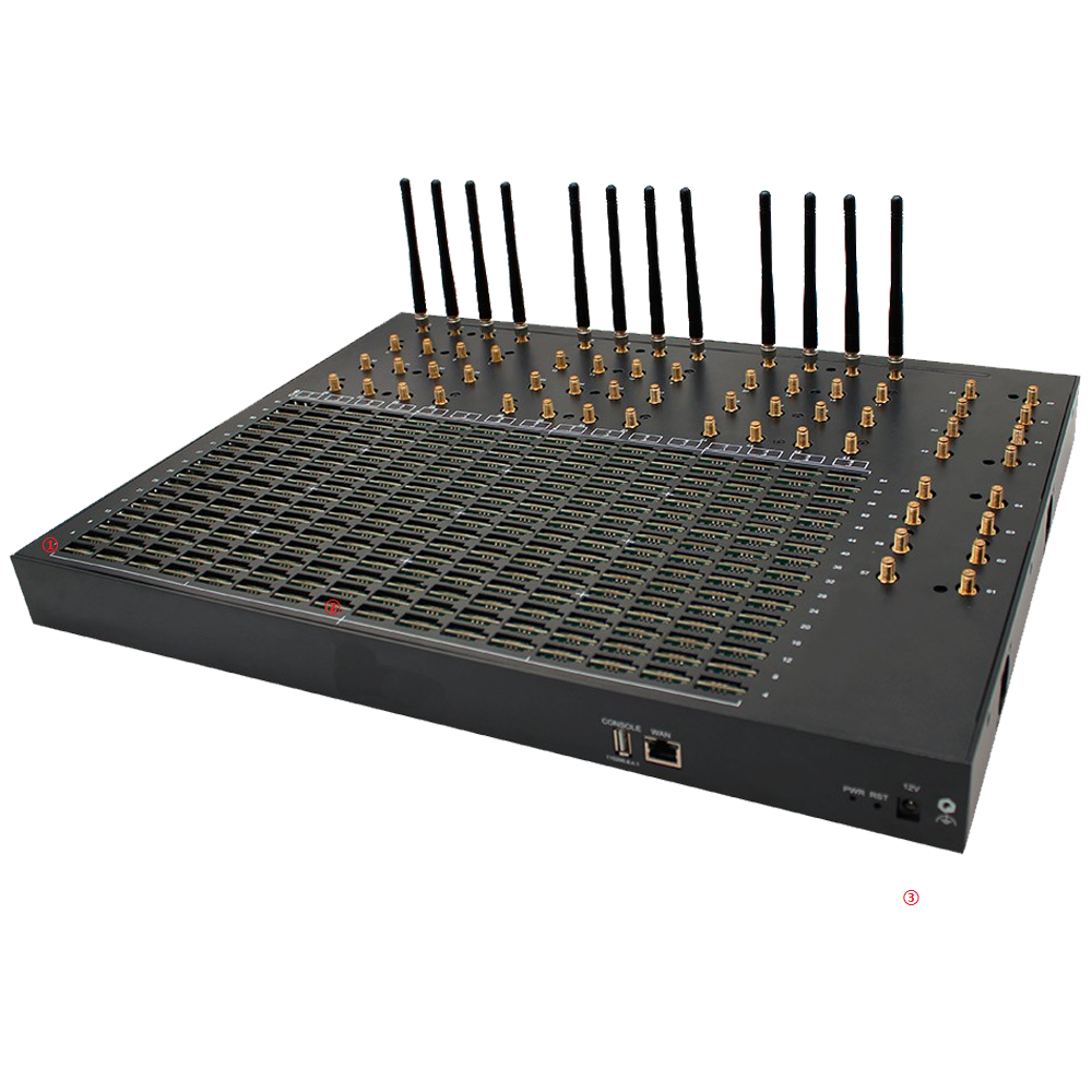 Buy High Quality 4g Lte 512 Sim Card 64 Ports Sms Gateway Sk 64-512 Sms ...