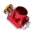 Import HIGH QUALITY 65MM CNC ALUMINUM UNIVERSAL HIGH FLOW INTAKE MANIFOLD  THROTTLE BODY RED from China